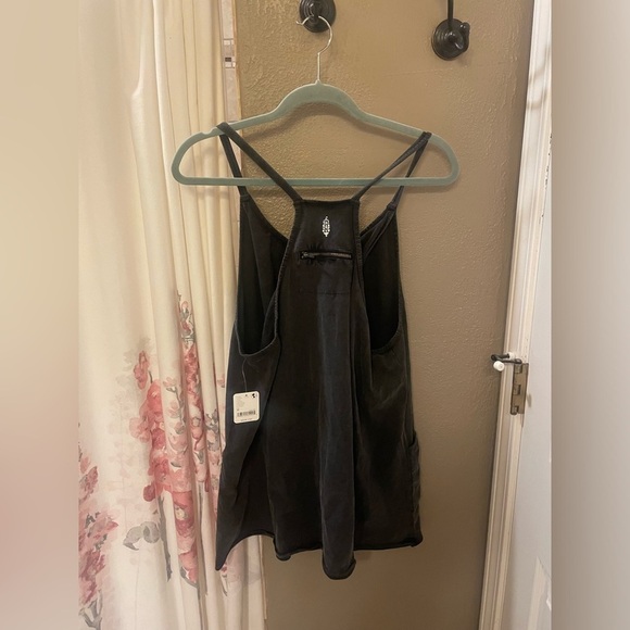 Free People Hot Shot Mini Dress Medium Black NWT - Picture 6 of 6